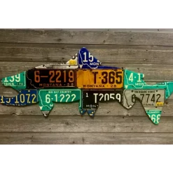 Shop All^ 50" Montana Brown Trout License Plate Art - Your Premium Fishing Gear Store Rods Lines Baits Accessories