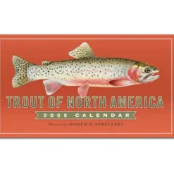 Fly Fishing^ 2025 Trout of North America Calander - Your Premium Fishing Gear Store Rods Lines Baits Accessories