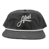 Shop All^ Abel Canvas Flatbill Hat Black - Your Premium Fishing Gear Store Rods Lines Baits Accessories