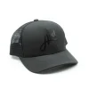 Shop All^ Abel Logo Hat Rip-Stop Trucker Black - Your Premium Fishing Gear Store Rods Lines Baits Accessories