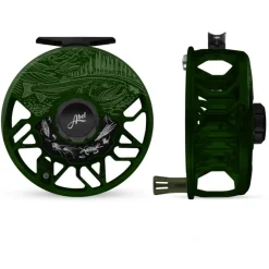 Fishing Line^ Abel Rove Fly Reel 9/11 - Underwood Swing - Deep Green - Your Premium Fishing Gear Store Rods Lines Baits Accessories