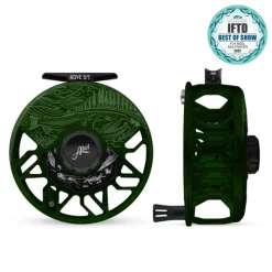 Fishing Line^ Abel ROVE Reel 5/7 Deep Green Underwood Swing with Black Handle - Your Premium Fishing Gear Store Rods Lines Baits Accessories