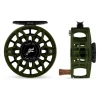 Fishing Line^ Abel SDF Reel 5/6 Deep Green, Black Drag Knob with Walnut Handle - Your Premium Fishing Gear Store Rods Lines Baits Accessories