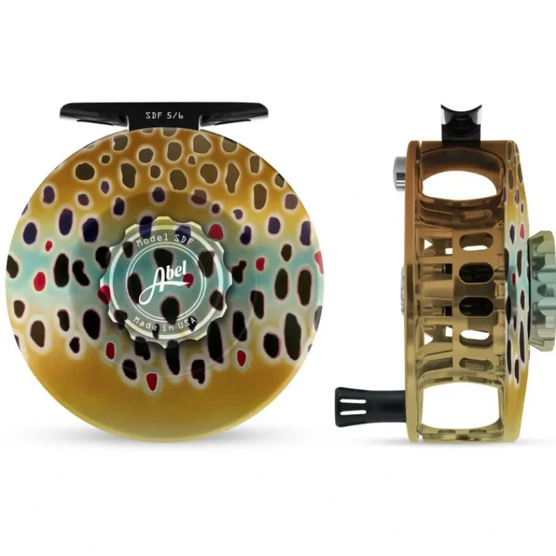 Fishing Line^ Abel SDF Reel 5/6 Native Brown - Your Premium Fishing Gear Store Rods Lines Baits Accessories