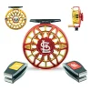 Fly Fishing^ Abel SDF Reel 5/6 Ported MLB St. Louis Cardinals w/ Nipper - Your Premium Fishing Gear Store Rods Lines Baits Accessories