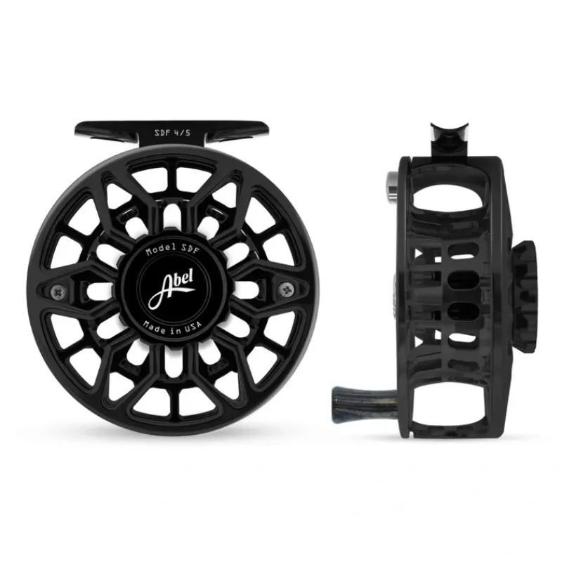 Fishing Line^ Abel SDF Reel Black 4/5 Ebony Handle - Your Premium Fishing Gear Store Rods Lines Baits Accessories