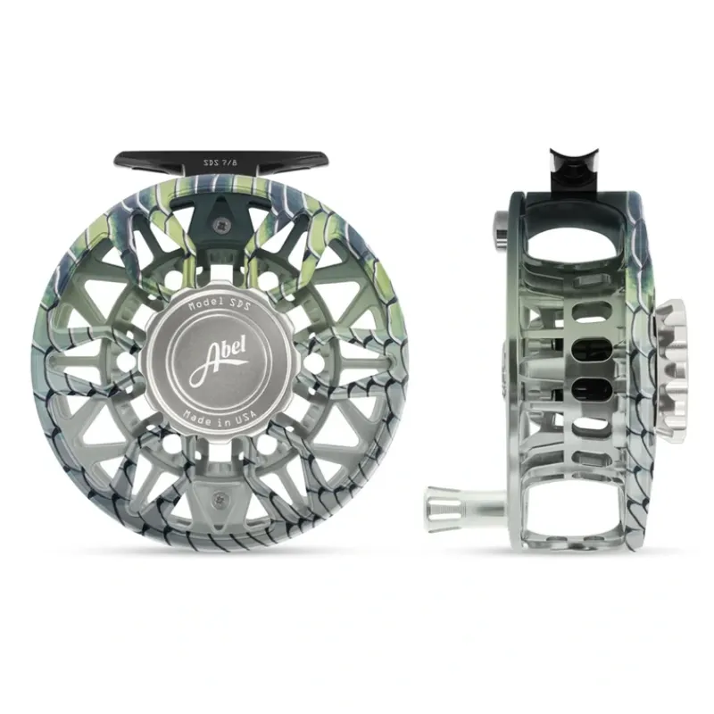 Fishing Line^ Abel SDS Reel 7/8 Bonefish, Platinum Drag Knob with Platinum Handle - Your Premium Fishing Gear Store Rods Lines Baits Accessories