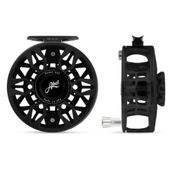 Shop All^ Abel SDS Reel 11/12 Ported Black with Platinum Handle - Your Premium Fishing Gear Store Rods Lines Baits Accessories