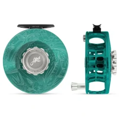 Shop All^ Abel SDS Reel Solid 9/10 Teal, Platinum Drag Knob, Underwood Slammin' with Platinum Handle - Your Premium Fishing Gear Store Rods Lines Baits Accessories