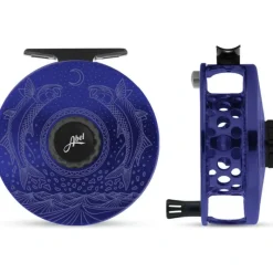 Fishing Line^ Abel Super Series Reel 11/12 Underwood Moondance Deep Blue/Black Handle - Your Premium Fishing Gear Store Rods Lines Baits Accessories