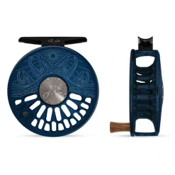 Fishing Line^ Abel TR Reel 4/5 Deep Blue, Underwood Last Light with Walnut Handle - Your Premium Fishing Gear Store Rods Lines Baits Accessories