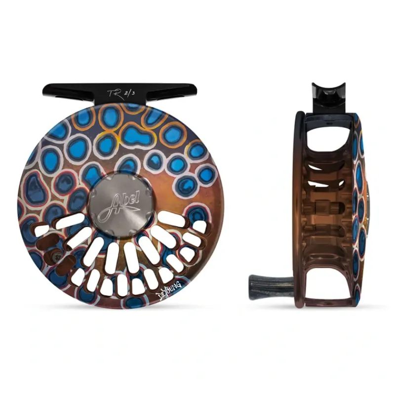 Fishing Line^ Abel TR Reel 2/3 DeYoung Cutthroat Flank with Ebony Handle - Your Premium Fishing Gear Store Rods Lines Baits Accessories