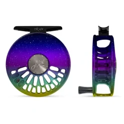 Fishing Line^ Abel TR Reel 4/5 Northern Lights Fade with Ebony Handle - Your Premium Fishing Gear Store Rods Lines Baits Accessories