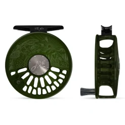 Fishing Line^ Abel TR Reel 2/3 Underwood Cutthroat Deep Green with Ebony Handle - Your Premium Fishing Gear Store Rods Lines Baits Accessories