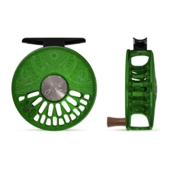 Fishing Line^ Abel TR Reel 4/5 Underwood Last Light Grass Green with Rosewood Handle - Your Premium Fishing Gear Store Rods Lines Baits Accessories