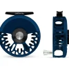 Fishing Line^ Abel Vaya Reel 4/5 Deep Blue, Black Drag Knob with Platinum Handle - Your Premium Fishing Gear Store Rods Lines Baits Accessories
