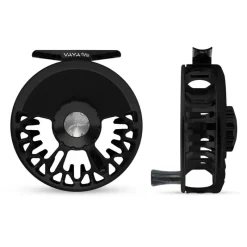 Fishing Line^ Abel Vaya Reel 5/6 Gloss Black with Ebony Handle - Your Premium Fishing Gear Store Rods Lines Baits Accessories