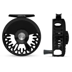 Fishing Line^ Abel Vaya Reel 4/5 Gloss Black with Ebony Handle - Your Premium Fishing Gear Store Rods Lines Baits Accessories