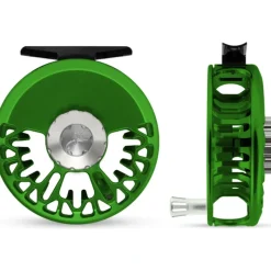 Fishing Line^ Abel Vaya Reel 4/5 Grass Green/Platinum Drab Knob/Platinum Handle - Your Premium Fishing Gear Store Rods Lines Baits Accessories