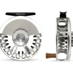 Fishing Line^ Abel Vaya reel 4/5 Platinum/Platinum Drag/Walnut Handle - Your Premium Fishing Gear Store Rods Lines Baits Accessories