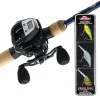 Bait^ Abu Garcia MAXLPDLC50/EAG710M-MC-T ABU Max Digital Line Counter LP Reel 50 sz on 7'10" Med Fenwick Eagle Telescopic Trolling Rod w/ Bonus 3 Flicker Baits - Your Premium Fishing Gear Store Rods Lines Baits Accessories