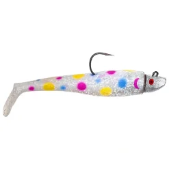 Bait^ Al Gag's Lures Whip-It Fish Rigged, (1 Head/2 Tails), Wonder Bread - Your Premium Fishing Gear Store Rods Lines Baits Accessories