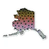Shop All^ Alaska Rainbow Sticker - Your Premium Fishing Gear Store Rods Lines Baits Accessories