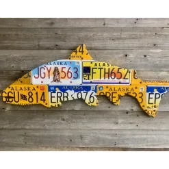 Shop All^ Alaska Steelhead License Plate Art - Your Premium Fishing Gear Store Rods Lines Baits Accessories