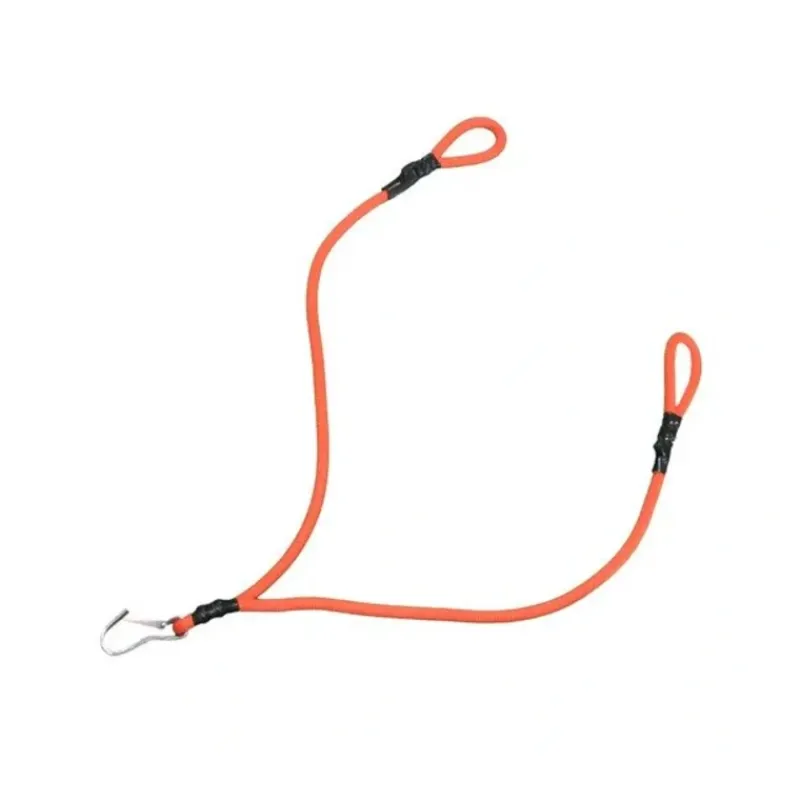 Fishing Line^ Anchor Shock Double Shock Heavy Duty Anchor Bungee Line, 16', Orange - Your Premium Fishing Gear Store Rods Lines Baits Accessories