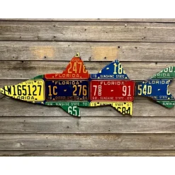 Shop All^ Antique Florida Snook License Plate Art - Your Premium Fishing Gear Store Rods Lines Baits Accessories