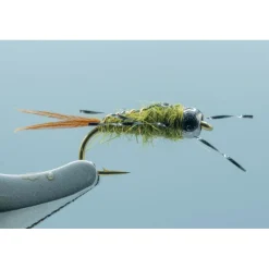 Fly Fishing^ Atomic Mayfly Olive #16 - Your Premium Fishing Gear Store Rods Lines Baits Accessories