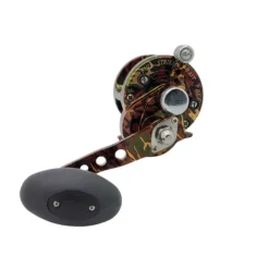 Bait^ Avet SXJ 5.3 MC Lever Drag Casting Reel, LH, Green Camo - Your Premium Fishing Gear Store Rods Lines Baits Accessories