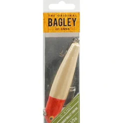 Bait^ Bagley Finger Mullet Sinking Genuine Balsa Wood Fishing Bait, Red Head Mullet, 3 - Your Premium Fishing Gear Store Rods Lines Baits Accessories
