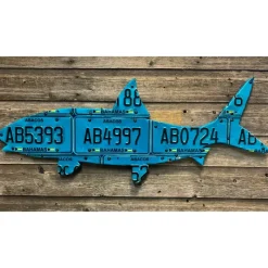 Shop All^ Bahamas Bonefish License Plate Art - Turquoise - Your Premium Fishing Gear Store Rods Lines Baits Accessories