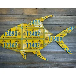 Fly Fishing^ Bahamas Yellow Permit License Plate Art - Your Premium Fishing Gear Store Rods Lines Baits Accessories