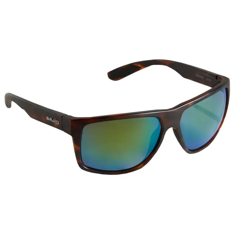 Fishing Line^ Bajio Sunglasses Boneville Dark Tortoise Matte Permit Green Mirror - Your Premium Fishing Gear Store Rods Lines Baits Accessories