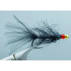 Shop All^ Balanced Leech Black #8 - Your Premium Fishing Gear Store Rods Lines Baits Accessories