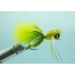 Fly Fishing^ Bass Popper Green Splatter - Your Premium Fishing Gear Store Rods Lines Baits Accessories