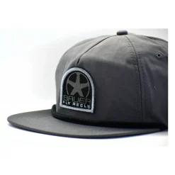 Shop All^ Bauer Patch Logo w/Rope Hat Charcoal - Your Premium Fishing Gear Store Rods Lines Baits Accessories