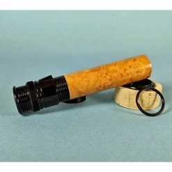 Rods^ Bellinger .680 Up Lock Reel Seat - Black Aluminum Maple - Your Premium Fishing Gear Store Rods Lines Baits Accessories