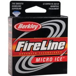 Fishing Line^ Berkley FireLine Fused Micro Ice Braided Fishing Line [2-Colors] [50yd] - Your Premium Fishing Gear Store Rods Lines Baits Accessories