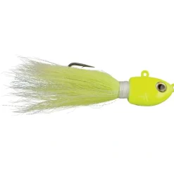Bait^ Berkley FUSION19 Bucktail Jig, Size 10/0, 8oz, Chartreuse - Your Premium Fishing Gear Store Rods Lines Baits Accessories
