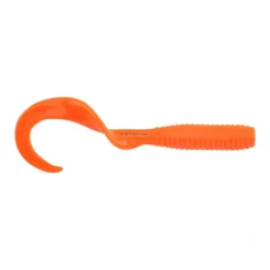 Bait^ Berkley Gulp Grub, New Shape for Jigs & Trailers, 4", Salmon Red - Your Premium Fishing Gear Store Rods Lines Baits Accessories