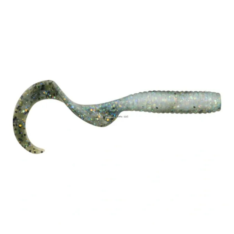 Bait^ Berkley Gulp Grub, New Shape for Jigs & Trailers, 4", Chartreuse Pepper Neon - Your Premium Fishing Gear Store Rods Lines Baits Accessories