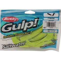 Bait^ Berkley Gulp Saltwater Grub - Your Premium Fishing Gear Store Rods Lines Baits Accessories