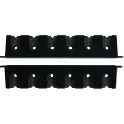 Rods^ Berkley Horizonal 6 Rod Rack Black - Your Premium Fishing Gear Store Rods Lines Baits Accessories