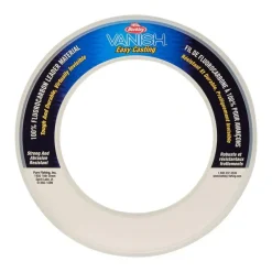 Fishing Line^ Berkley Vanish Fluorocarbon Leader Material Coil, 30yd Wrist Spool, Clear - Your Premium Fishing Gear Store Rods Lines Baits Accessories