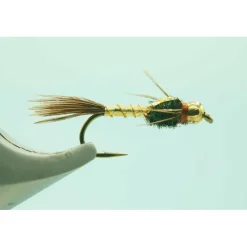 Fly Fishing^ BH Lightning Bug Gold - Your Premium Fishing Gear Store Rods Lines Baits Accessories