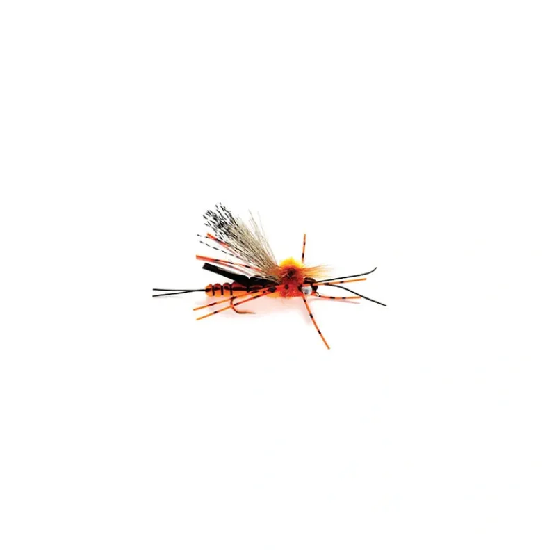 Fly Fishing^ Big Sky Salmon Fly Orange - Your Premium Fishing Gear Store Rods Lines Baits Accessories