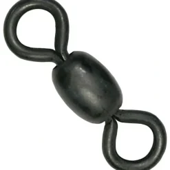 Fishing Line^ Billfisher Stainless Crane Barrel Swivels Dull Black #1 475LB 1000PK - Your Premium Fishing Gear Store Rods Lines Baits Accessories